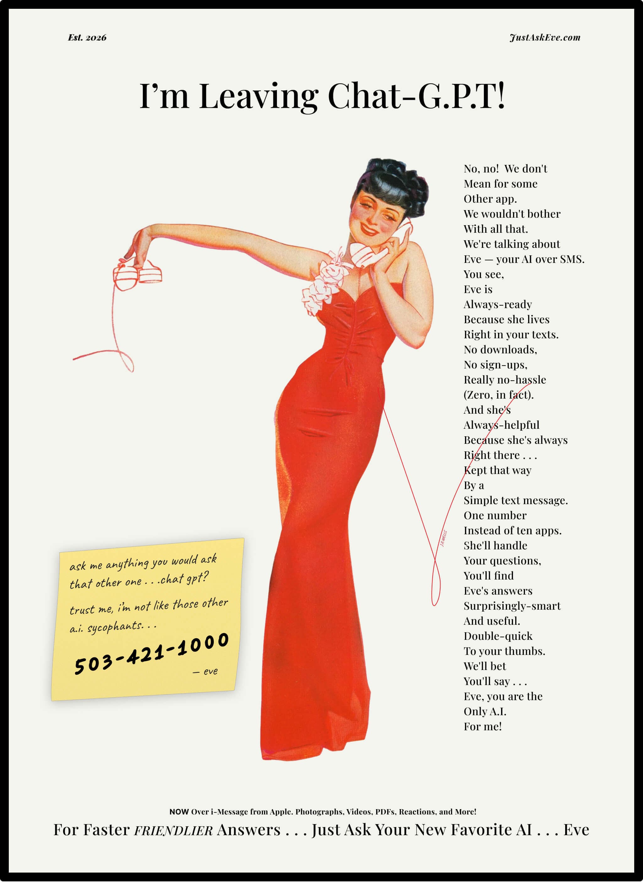 Eve AI Advertisement